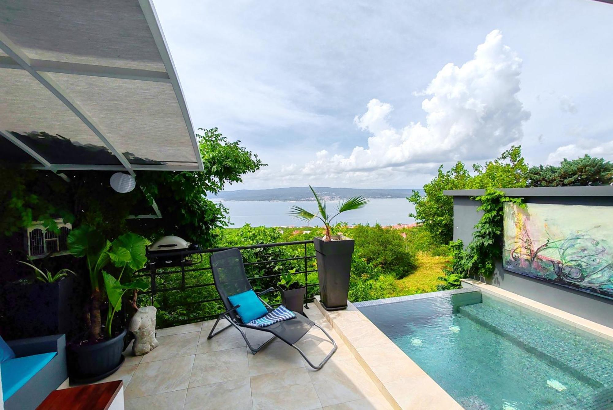 Art Gallery House With A Small Relaxing Pool Криквеница Екстериор снимка